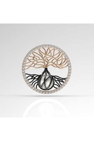 Gerçek Istiridyede Beyaz Taşlı Yaşam Inci Kolye Seti Aaa Akoya (429537482)