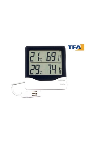Tfa 30.5013 Termohigrometre Iç Dış Ortam Isı Ve Nem Ölçer