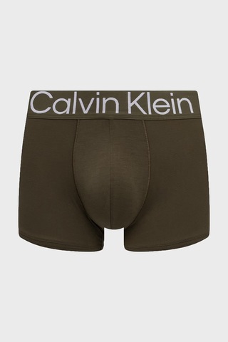 Calvin Klein Logolu 3 Pack Boxer Lv00nb4651nh3 Erkek Boxer Lv00nb4651 Nh3 Lacivert-mavi-haki