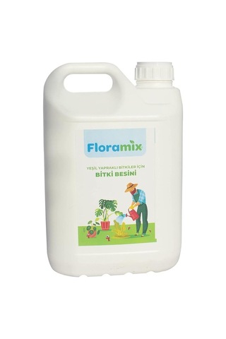 Yeşil Yapraklı Bitkiler İçin Özel Organik Bitki Besini 5 Litre Diğer