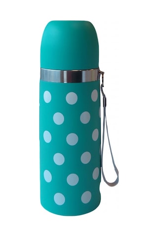 Sema Baby Puantiyeli Bebek Termosu 350 ML - Mavi