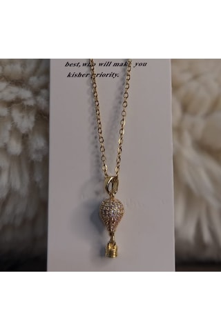 Beren Aksesuar Stainless Steel Çelik Kolye Gold