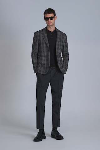 Lufian Mani Spor Erkek Blazer Ceket Slim Fit Koyu Gri Koyu Gri 112140207100160 Koyu Gri
