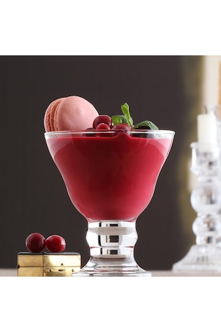 LAV Orion Cam Dondurma & Tatlı Kasesi 6'lı Küçük Boy 255 ml (Reçellik  )