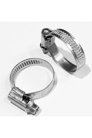 Paslanmaz Krom Hortum Kelepçesi. Marin Tip. Dar Model. 32-50mm