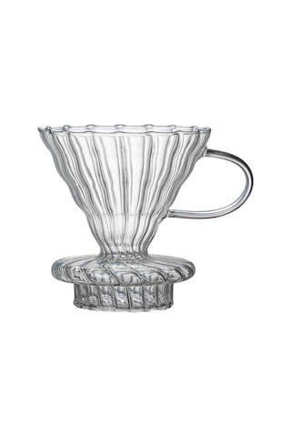 Epinox Coffee Tools Marka Cam Kahve Demleme Cam Kulp Şeffaf