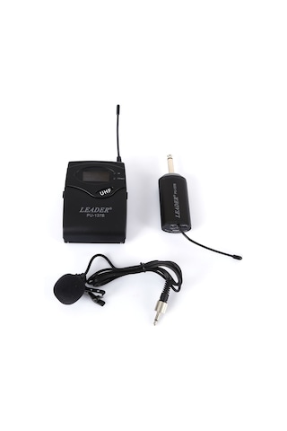 Leader Pu-137b Uhf Kablosuz Yaka Mikrofonu