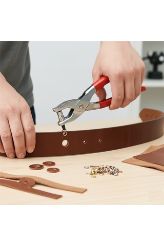 Kemer Delme Perçin Atma Pensesi 2 Li Seti Evv-80871s