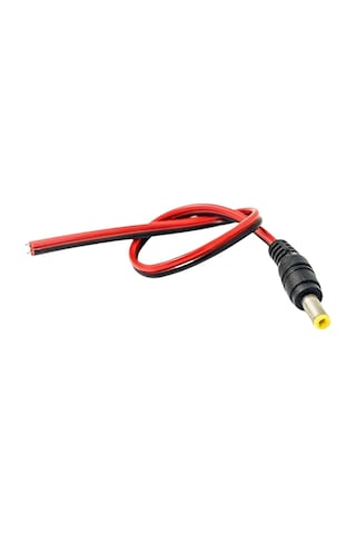 2.1 Erkek Led Birleştirme Kablosu 15cm Adaptör Jack Fişi Ve Kamera Kablosu 5 Adet