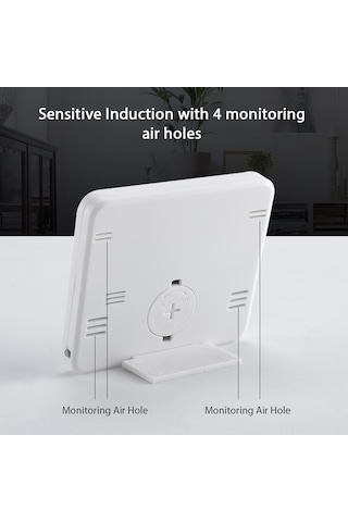 Folinda Mini Dijital Odalar İçin Sicaklık Nem Ölçer -10 C 70 C, 20% 99% Rh Pil İle Teslim Edilir