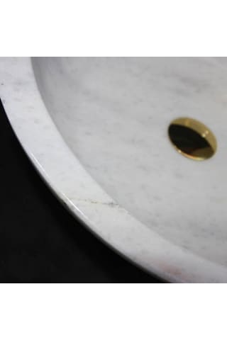 Muğla Kristal Beyaz Eğimli Lavabo