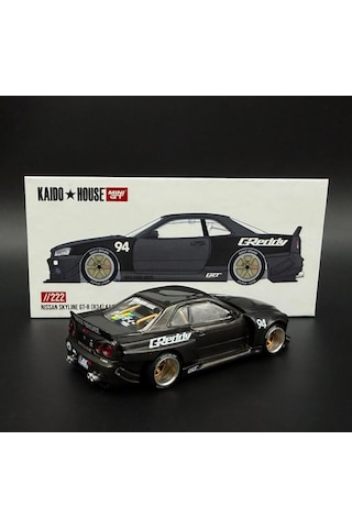 Mini Gt Kaidohouse Nissan Skyline Gt-r R34 Kaido Works Greddy V2 222 1/64 2026