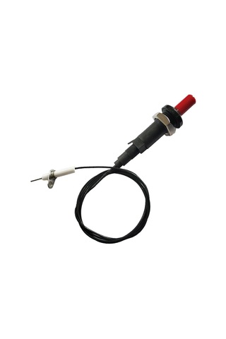 Lemestar Gaz Sobası, Çalışkan, Ofen İçin 18kv Basma Tuşlu Piezo Çakmak Ateşleyici - 1m Kablolu, 2.3mm Çıkış, 18mm Montaj Delik Ve Çakmak İğnesi Seti Diğer