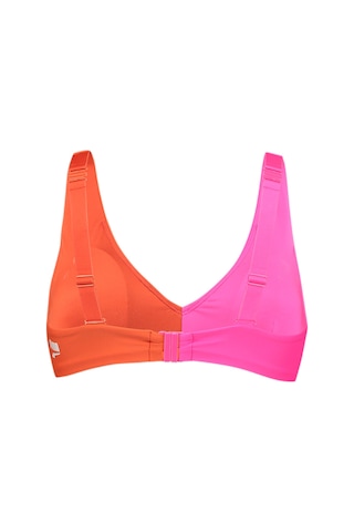 Puma Swım Kadın Colourblock Plunge Üst 938084 01 Kahverengi