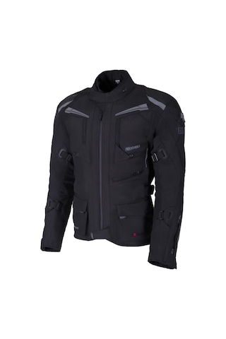 4riders Herman Pro 3 Katmanlı Ce Sertifikalı Korumalı Motosiklet Montu Geniş Beden Siyah