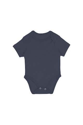 Bebek Kısa Kol Body İndigo