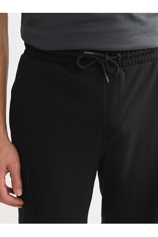 Lcwaıkıkı Classic Siyah Regular Fit Erkek Kargo Şort