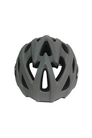 Kron Kask - Mv29 - Arka Led Lambalı - Fileli Gri -koyu Gri Kron Kask - Mv29 - Arka Led Lambalı - Fileli Gri -koyu Gri
