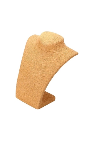 Trendooze Tutucu Standı Sarı Mücevher Manken M Kolye Kolye Göğüs Ekran Ekran Ku