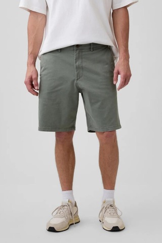 Gap Erkek Essential Khaki Şort-14309 Haki