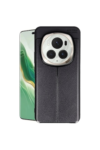 Newface Huawei Honor Magic 6 Pro Kılıf Auto Focus Kapak Semeglbl - 99 - Siyah Sıyah