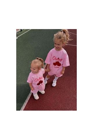 Poala Kids Cherry Mood Takım Pembe