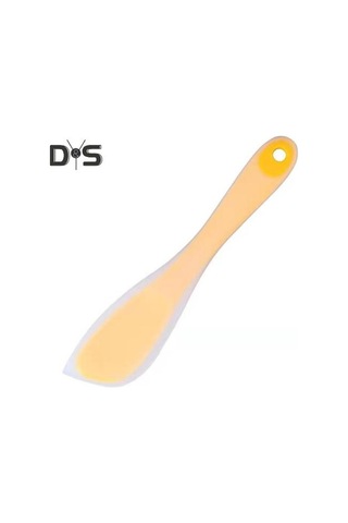 Sarı Pasta Kazıyıcı Isıya Dayanıklı Kaymaz Taşınabilir Geniş Uygulama Tereyağı Spatula Mutfak Aracı