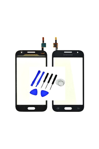 Samsung Uyumlu Galaxy Core Priem G361 Dokunmatik Ön Cam + Montaj Seti
