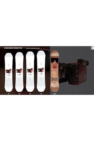 Spring Break Powder Twin Çok Renkli