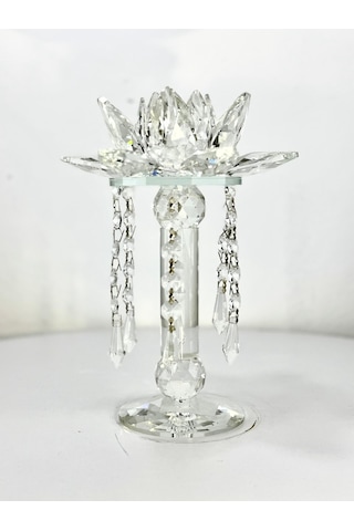 Biev Kristal Mumluk 25 Cm ŞEFFAF