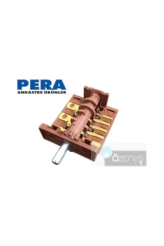 Pera Mekappa Marka Ankastre Fırın Komutatörü - Şalteri - Anahtarı - 422317505