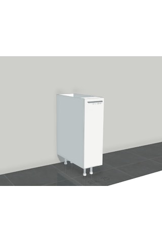 25 Cm Tek Kapak Mutfak Alt Dolabı