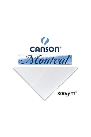 Canson Montval Suluboya Kağıdı 300 G50x65 10'lu Paket