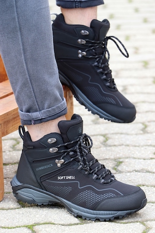 Lumberjack Gle Su Geçirmez Kaymaz Taban Outdoor Erkek Bot 667800001036 01 Siyah
