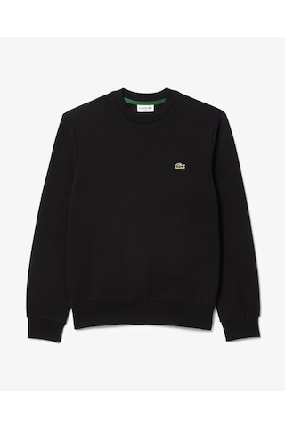 Lacoste Basic Regular Fit Sweatshirt Siyah