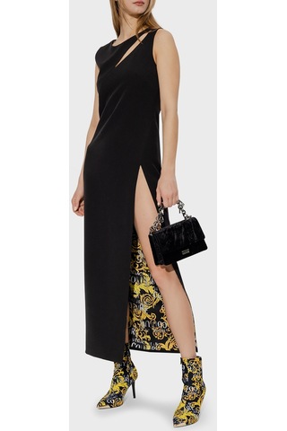 Versace Jeans Couture Bayan Elbise 74hao937 N0103 899 Siyah