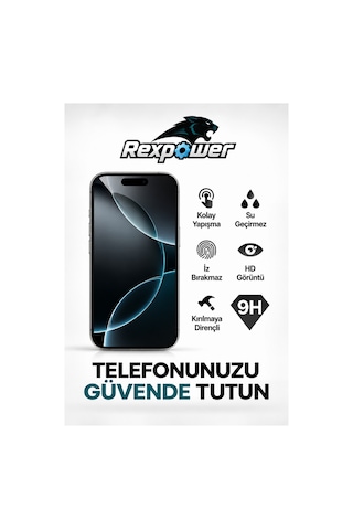 Apple iPhone X Uyumlu 9h Hd+ Cam Ekran Koruyucu - 938919454