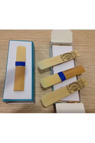 5 Adet Rigotti Mavi Kuşak 1 Numara Klarnet Kamışı-5 Adet