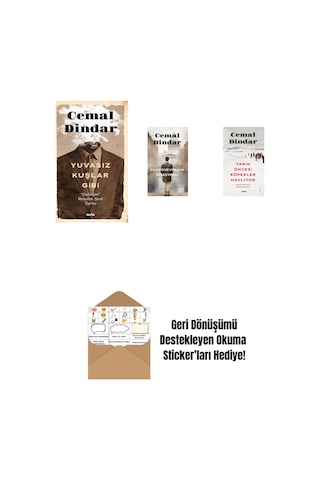 Yuvasız Kuşlar Gibi + Dostoyevskaya İstasyonu + Tarih Öncesi Köpekler Havlıyor + Okuma Sticker'ları