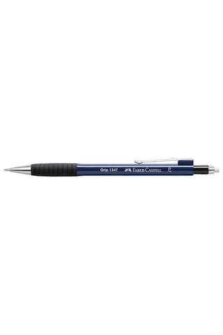 Faber-Castell Grip 1345/47 Versatil Kalem, 0.7 mm, Navy Blue, Ergonomik Tutuş, Yaylı Uç, Uzun Silgi,Modern Tasarım