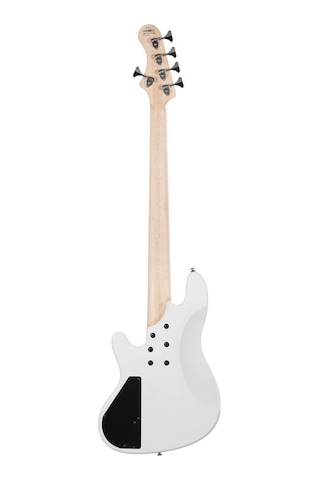 Cort Njs5wht Bas Gitar 5 Telli Aktif - Beyaz