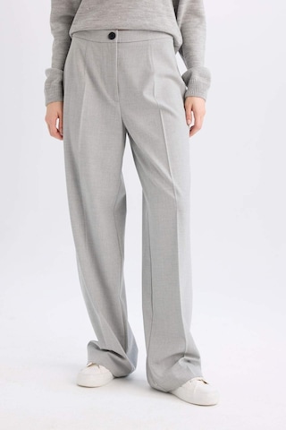 DeFacto Standart Boy Kumaş Palazzo Pantolon Wide Leg Geniş Bol Paça Basic Düz Yüksek Bel C6402AX25SPGR28