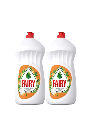 Fairy Portakal Kokulu Sıvı Bulaşık Deterjanı 2 x 1500 ML