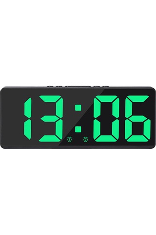 Suntek Dijital Elektronik Çalar Saat Erteleme Usb Geniş Ekran