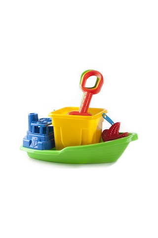 Erdem Toys Balıkçı Teknesi Plaj Seti Kovalı
