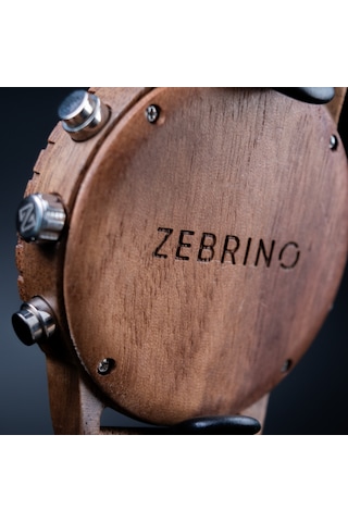 Zebrino Zbr-gr-dd Deepdark Ahşap Erkek Kol Saati 45 Mm