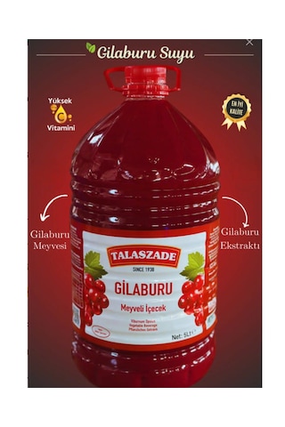 Talaszade Gilaburu Suyu 5 Lt Şeker İlavesiz