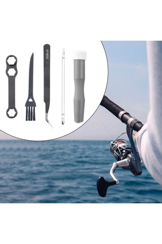 Suntek Balıkçılık Reel Alet Seti Baitcasting Reel Tuzlu Su