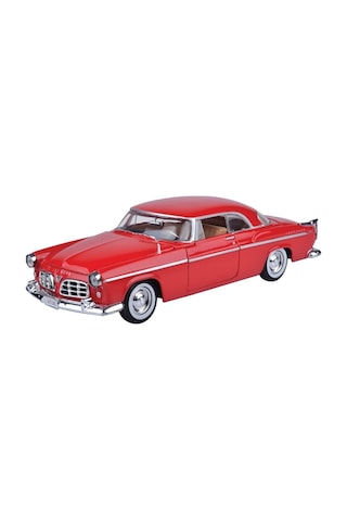 Motormax 1 24 1955 Chrysler C300 Kırmızı Die-cast Model Araba