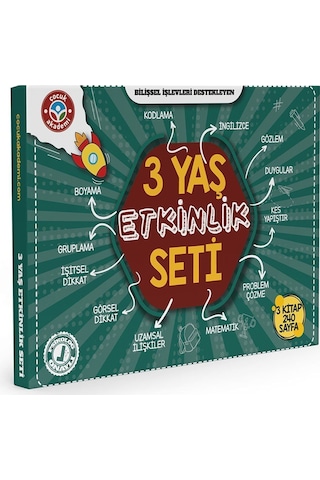 2 Yaş Dikkat Ve 3 Yaş Etkinlik Seti
